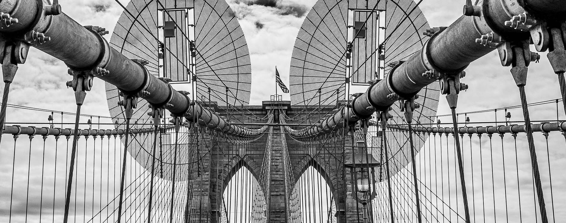 Brooklyn Bridge – abstrakt